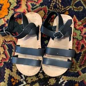 Zara leather sandals